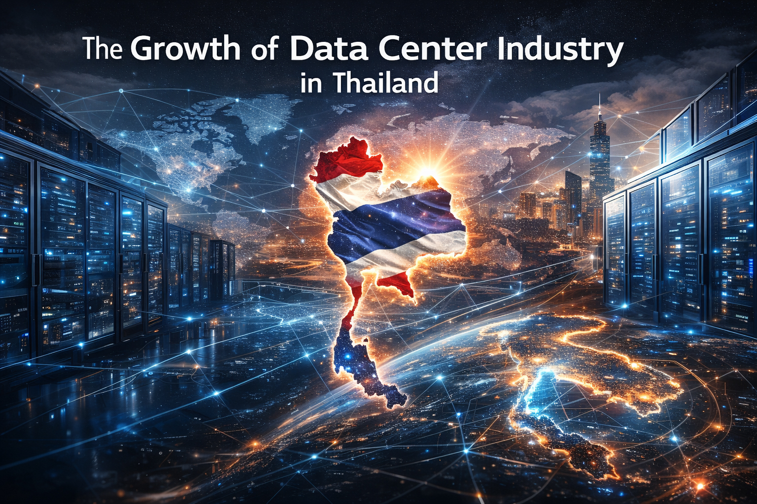 ทำไมธุรกิจ Data Center ในไทยกำลังเติบโตเร็ว และโอกาสของผู้เล่นใหม่